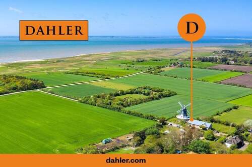 Luftbild - Exklusives Anwesen mit Meerblick und Pferdekoppel (3x genehmigte Ferienwohnungen)