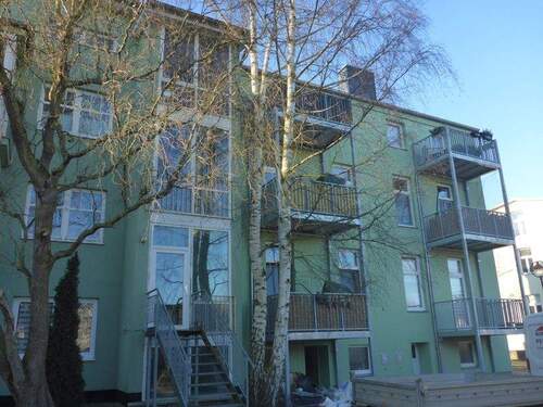 Rückansicht - 2 Zimmer Etagenwohnung in Rostock / Gehlsdorf