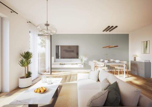 Wohnen/Essen - 4 Zimmer Terrassenwohnung zum Kaufen in Röthenbach an der Pegnitz