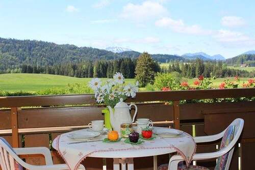 Hier berührt die Natur Ihr Herz – Wohnen mit Bergblick - Freiheit spüren, Ruhe finden - mit Panoramablick auf die Berge