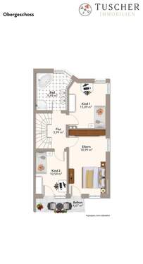 Möblierungsvorschlag OG - 