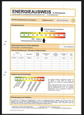 Energieausweis - 
