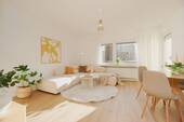 Wohnzimmer - BEZUGSFERTIG schöne 3+1 Zi Wohnung in Mitte