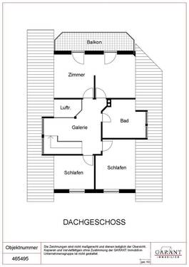 Dachgeschoss - 