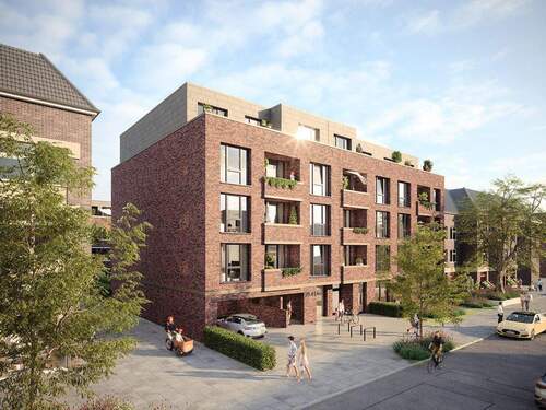 BAC_Erdkampsweg_Cam02_Strassenansicht_V3_Final_5K Kopie - Etagenwohnung mit 33,70 m² in Hamburg zum Kaufen