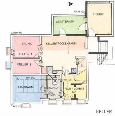 Kellergeschoss - 