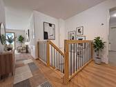 Eingangsbereich mit Treppe ins UG - 