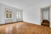 Bild 1 - 3-Zimmer-Wohnung mit Dielenboden und Einbauküche in zentraler Berliner Lage