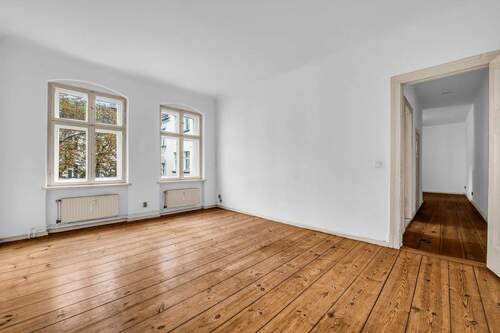 Bild 1 - 3-Zimmer-Wohnung mit Dielenboden und Einbauküche in zentraler Berliner Lage