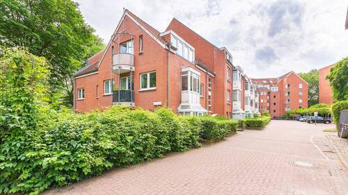Hausansicht - 2 Zimmer Etagenwohnung in Hamburg