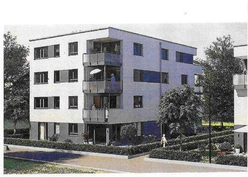 Ansicht Süd - 4,5 Zimmer Wohnung mit EBK - 1.590,00&nbsp;EUR Kaltmiete, ca.&nbsp; 106,90&nbsp;m&sup2;&nbsp;Wohnfl&auml;che