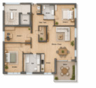 Grundriss - 4 Zimmer Etagenwohnung zur Miete in Lörrach