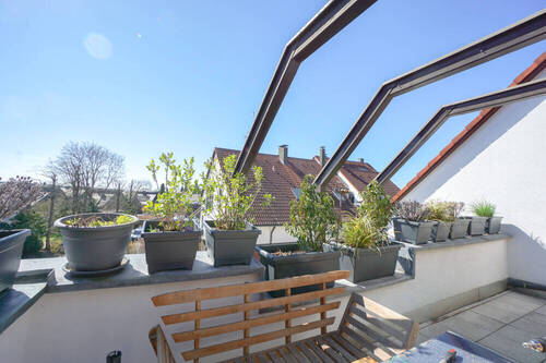 Dachterrasse - Etagenwohnung mit 74,50 m&sup2; in Wendelstein zur Miete