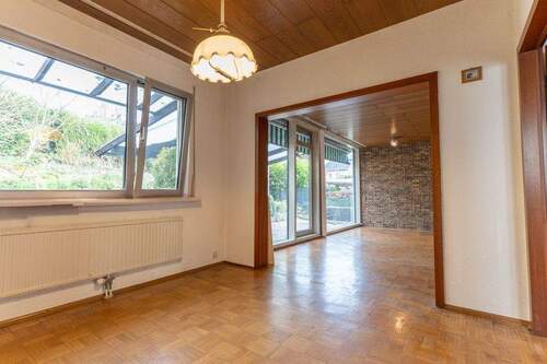 Der angrenzende Essbereich - 