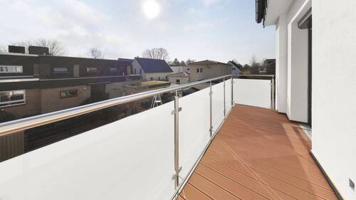 Balkon vom Schlafzimmer aus - 