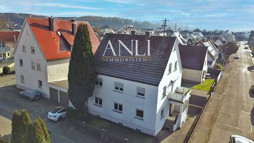 3-Fam. Haus in Vöhringen - Vogelperspektive 1 - 1 Zimmer Mehrfamilienhaus, Wohnhaus zum Kaufen in Vöhringen