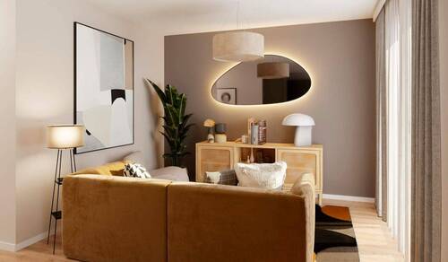 Im Wohnzimmer kommt Ihre Familie zusammen - 