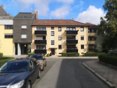 0 Ansicht.jpg - 2-Zimmer-Wohnung im Hain - mit Dachkammer, Balkon und Kellerraum