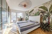 Schlafzimmer mit Zugang zum Ost-Balkon - 