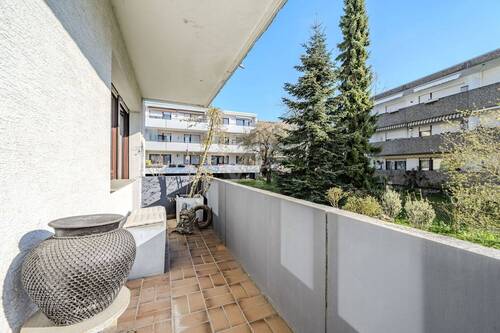 Ost-Balkon (angrenzend am Schlafzimmer) - 