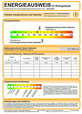 Energieausweis - 