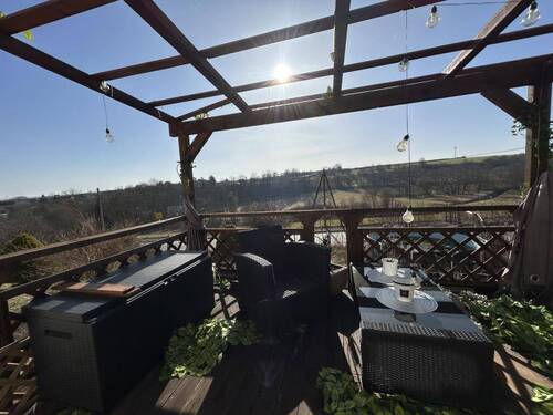 Blick von der Terrasse - 