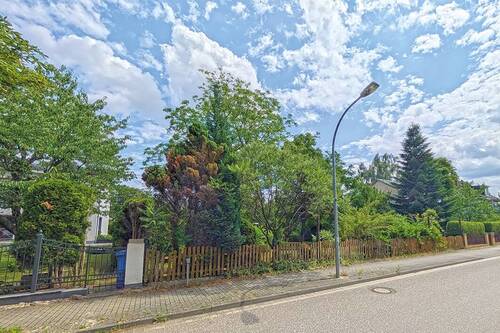 Straßenansicht - Grundstück in Teltow