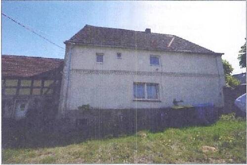 seitliche Hofansicht - Bauernhaus, Landhaus zum Kaufen in Fehrbellin