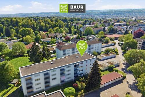 Luftaufnahme - 360° I Modernisiert & bezugsfertig: 3-Zimmer-Wohntraum in der Ravensburger Weststadt