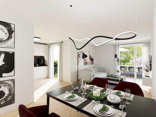 Visualisierung Wohnen - 4 Zimmer Etagenwohnung zum Kaufen in Röthenbach an der Pegnitz