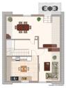 Grundriss-Skizze Obergeschoss - 