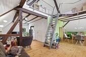 Wohnbereich und Galerie - 7 Zimmer Einfamilienhaus zum Kaufen in Eggenstein-Leopoldshafen / Eggenstein