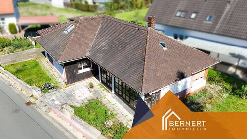 Luftbild - 5 Zimmer Bungalow zum Kaufen in Marktgraitz