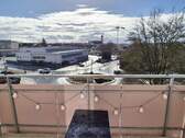 Blick vom Balkon nach Süden - 3 Zimmer Etagenwohnung in Ehingen (Donau)