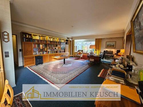 Großes Wohnzimmer & Büro EG - 1 Zimmer Einfamilienhaus zum Kaufen in Bremen