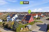 Luftaufnahme - 4 Zimmer Doppelhaushälfte zum Kaufen in Mittelbiberach
