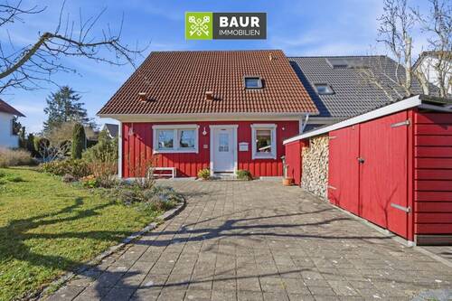 Aussenansicht - 4 Zimmer Doppelhaushälfte in Mittelbiberach