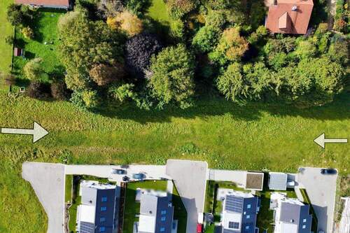 Luftbild der Grundstücke - 