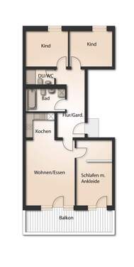 Wohnungseinheit E1.02_MÜ - 