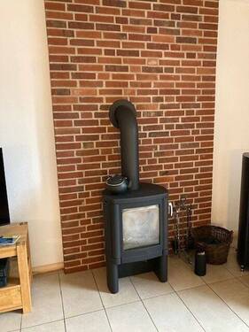 Ofen im Wohnzimmer - 