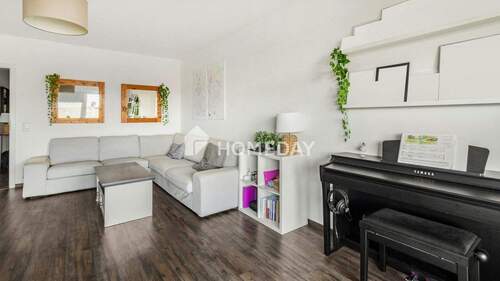 Wohnzimmer 2 - 3 Zimmer Etagenwohnung in Bad Soden am Taunus