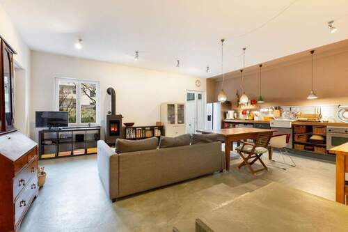 Wohn-/Küchen/Essbereich - Etagenwohnung mit 138,00 m&sup2; in Düsseldorf zum Kaufen