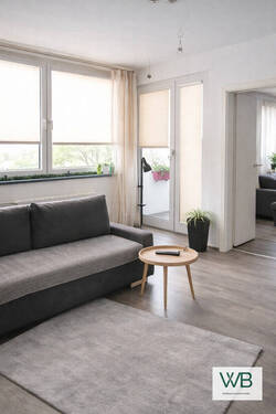 Wohnzimmer - Etagenwohnung mit 115,00 m&sup2; in Wolfsburg / Detmerode zum Kaufen