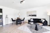 Wohn-Esszimmer (2).jpg - Etagenwohnung mit 92,00 m&sup2; in Bad Bentheim zum Kaufen