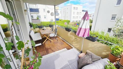 Balkon 3 - Wunderschöne 4 Zimmer-Wohnung mit Top-Lage und modernster Ausstattung in Echterdingen