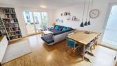 Wohnzimmer - 4 Zimmer Etagenwohnung zum Kaufen in Leinfelden-Echterdingen