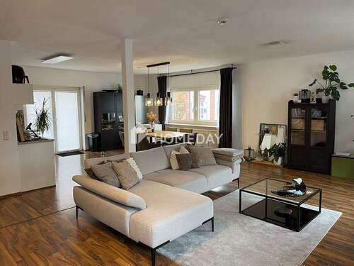 Wohnzimmer 1 - 1 Zimmer Mehrfamilienhaus, Wohnhaus in Schifferstadt