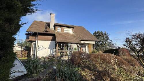 Gartenansicht - 6 Zimmer Einfamilienhaus in Augustusburg