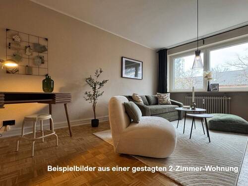 Beispiel Möblierung 2-Zimmer - Wohnzimmer - 