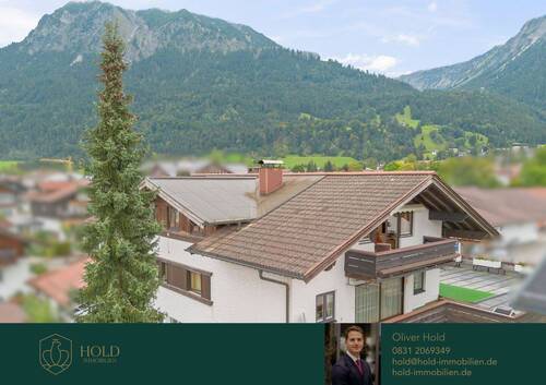 Titelbild - Luxuriöse Dachgeschosswohnung im Herzen von Oberstdorf